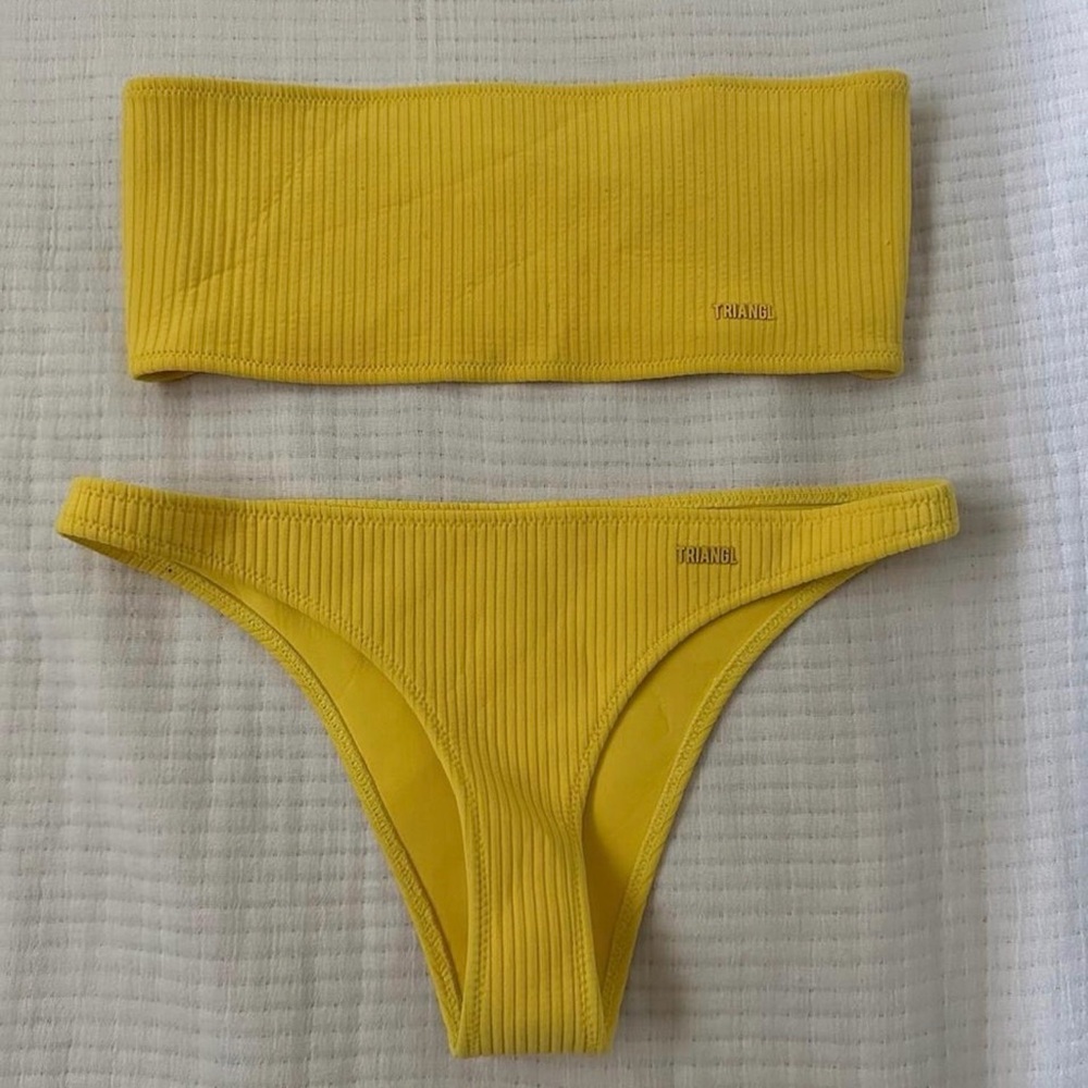 Triangl Swimwear Vibrant Yellow Bikini